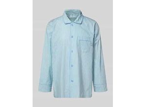 Pyjama-Oberteil mit Brusttasche