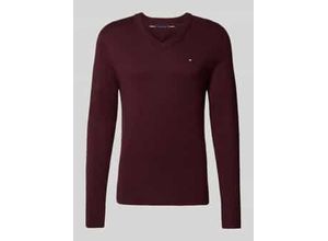 Regular Fit Pullover aus Baumwoll-Kaschmir-Mix
