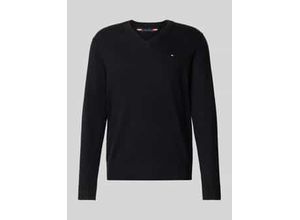 Regular Fit Pullover aus Baumwoll-Kaschmir-Mix