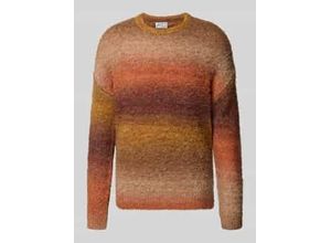 Regular Fit Pullover in Strick-Optik