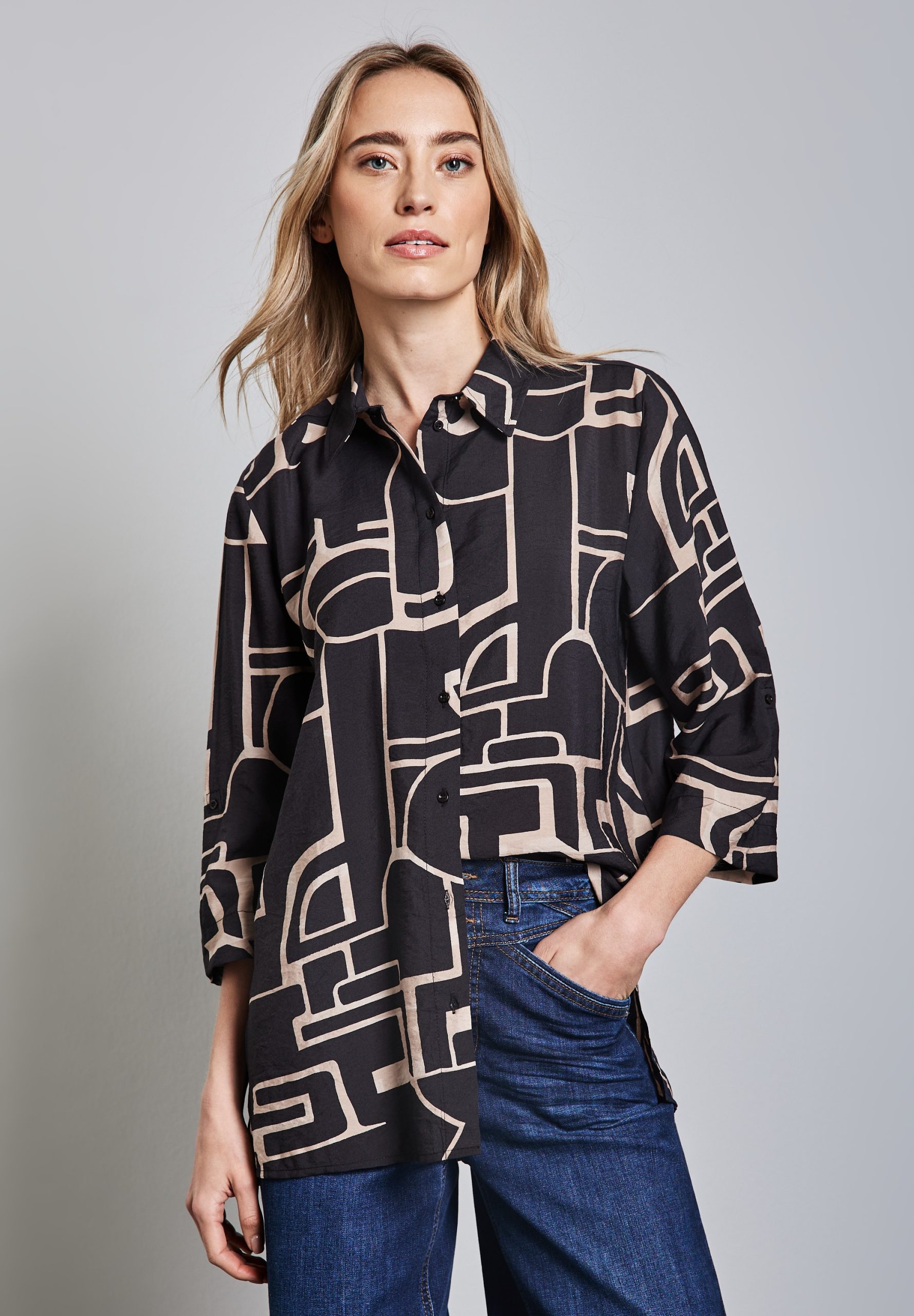 STREET ONE Tunika mit 3/4 Ärmeln