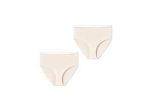 Schiesser Damen Maxislip Feminine Lace 2er Pack