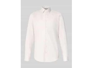 Slim Fit Business-Hemd mit Kentkragen