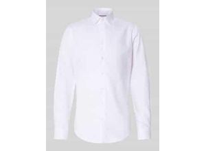 Slim Fit Business-Hemd mit Kentkragen