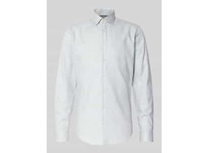 Slim Fit Business-Hemd mit Kentkragen