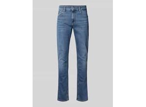 Slim Fit Jeans aus Baumwoll-Mix