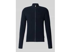 Slim Fit Strickjacke mit Stehkragen Modell 'Alagoon'