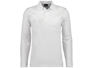 Soft Knit Polo Knopf Langarm Herren Poloshirt