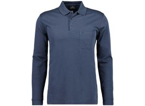 Soft Knit Polo Knopf Langarm Herren Poloshirt