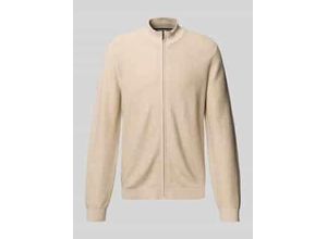 Strickjacke mit Strukturmuster