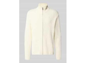 Strickjacke mit Strukturmuster