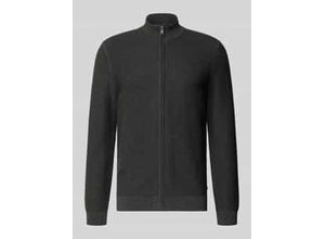 Strickjacke mit Strukturmuster