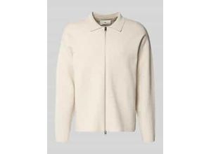 Strickjacke mit Zweiwege-Reißverschluss Modell 'BRADFORT'