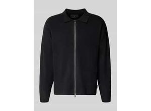 Strickjacke mit Zweiwege-Reißverschluss Modell 'BRADFORT'