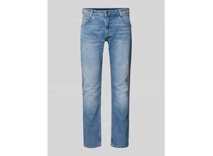 Tapered Fit Jeans aus Baumwoll-Mix