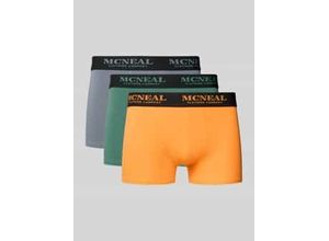 Trunks mit elastischem Logo-Bund im 3er-Pack