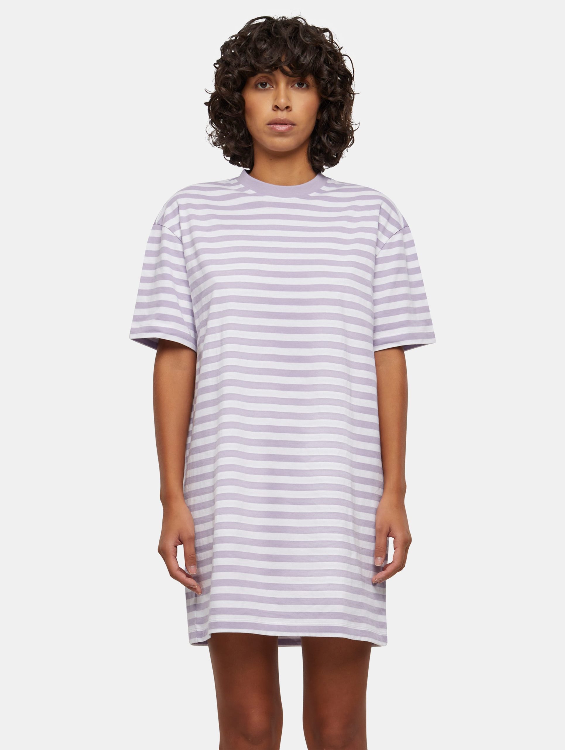 Urban Classics Oversized Striped T-Shirt Kleid