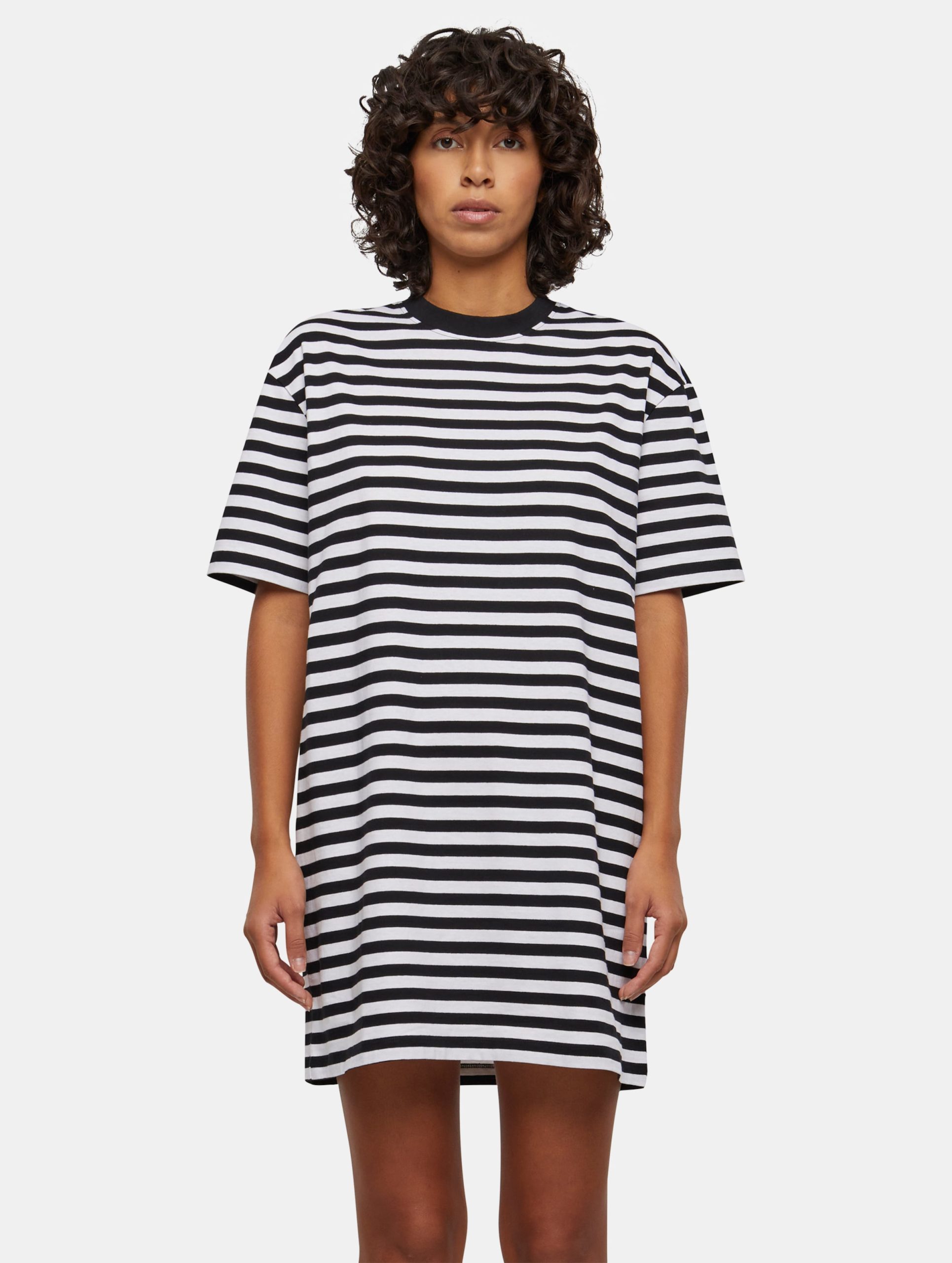 Urban Classics Oversized Striped T-Shirt Kleid