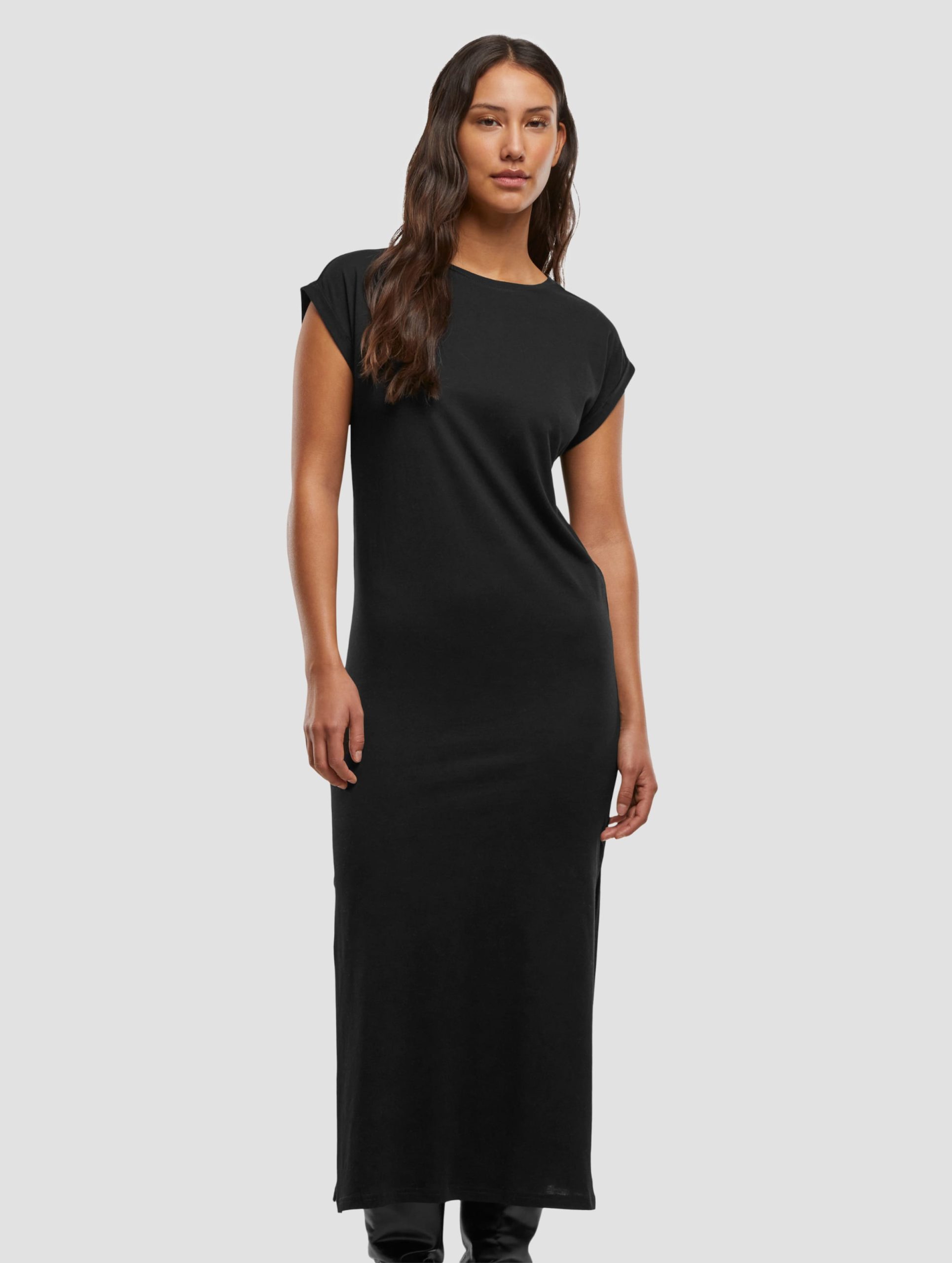 Urban Classics Viscose Extended Shoulder Kleid