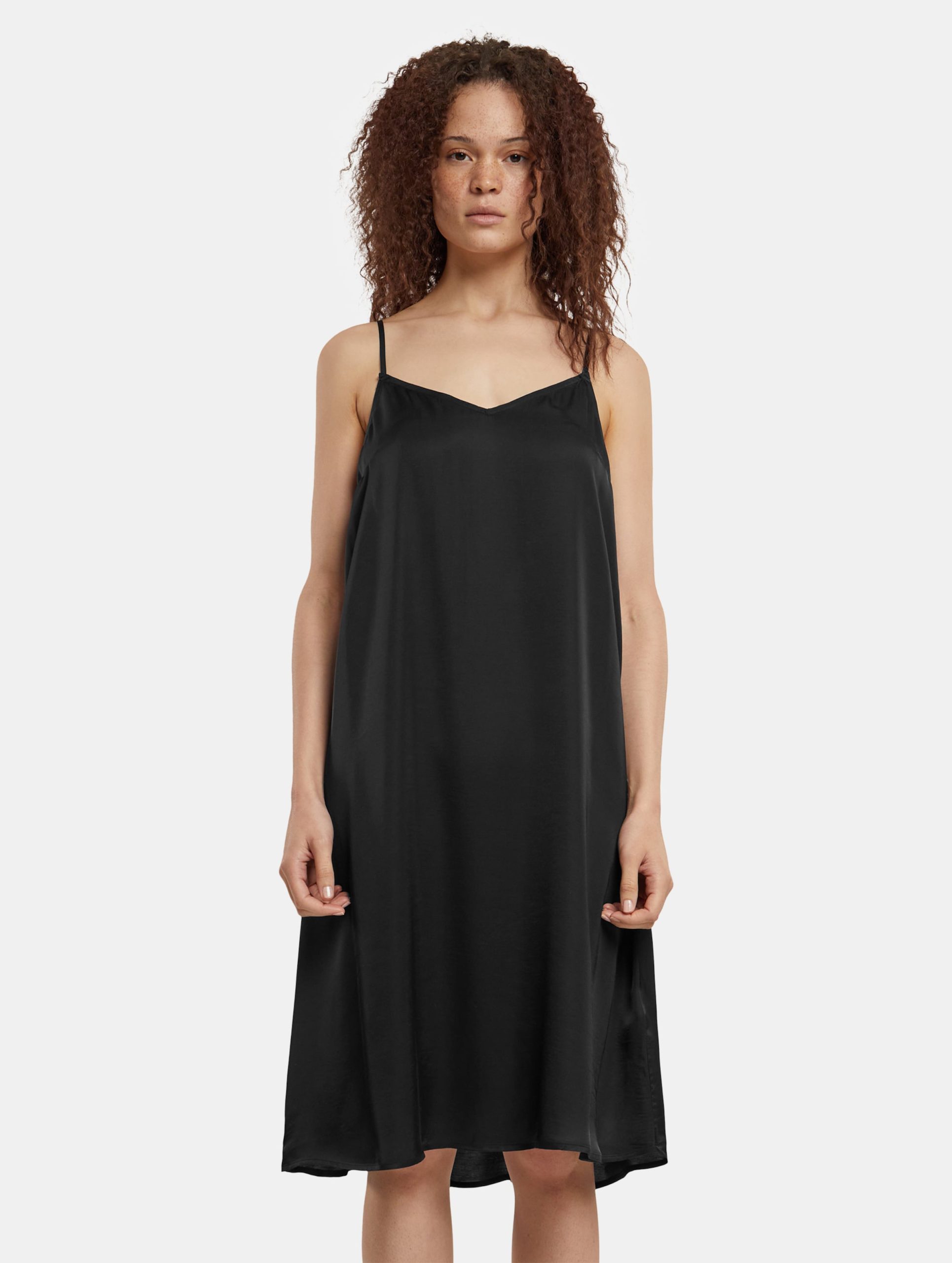 Urban Classics Viscose Satin Slip Kleid