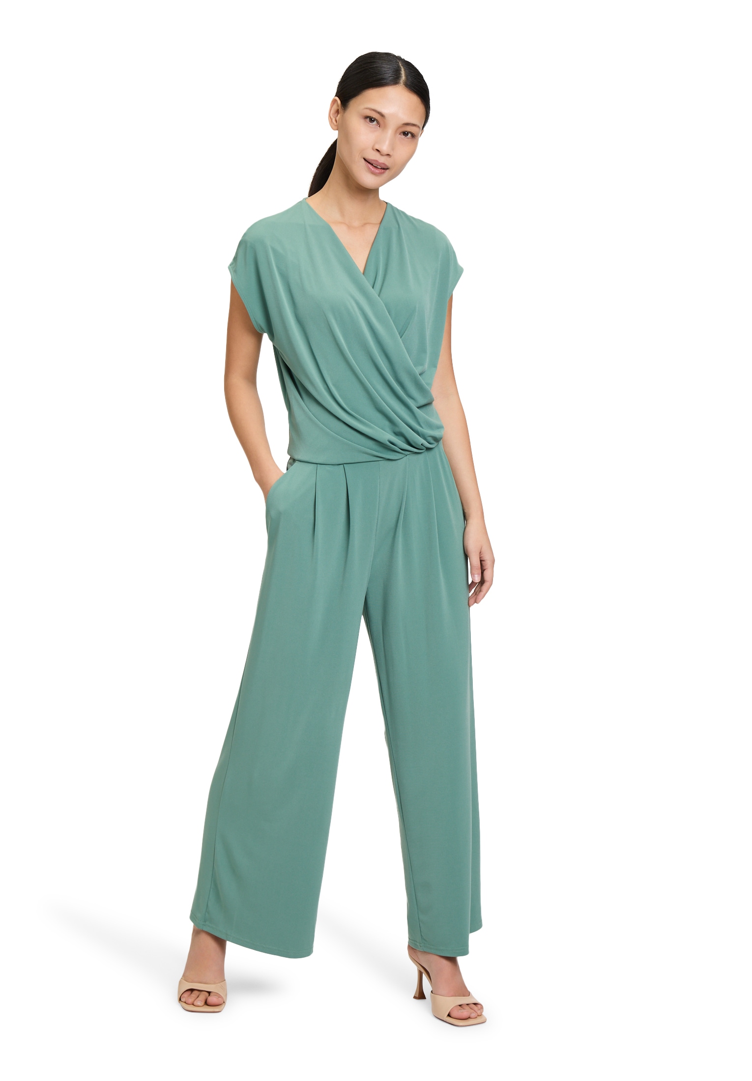 Vera Mont Overall "Damen Jumpsuit in 7/8 Länge", 1 Stk. Muster