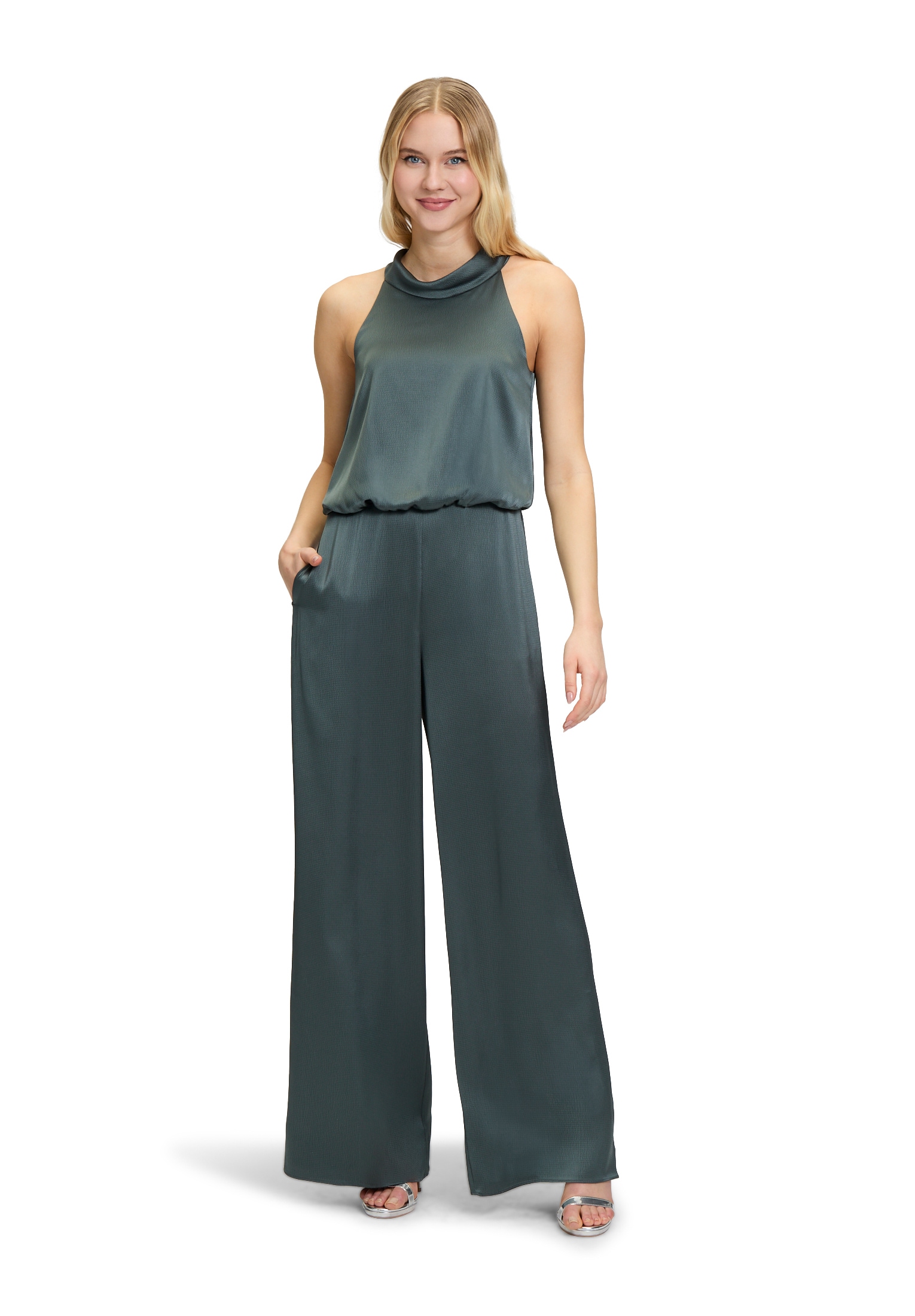 Vera Mont Overall "Damen Jumpsuit mit Taschen", 1 Stk. Material