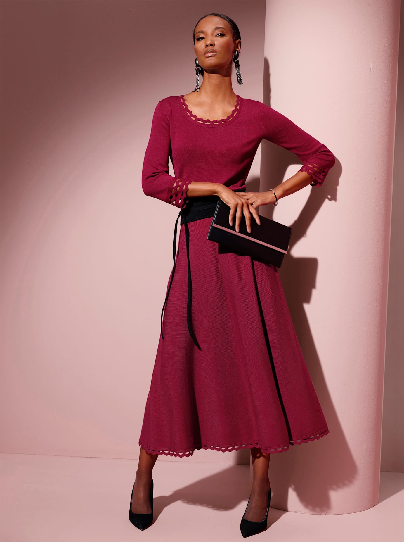 creation L 3/4 Arm-Pullover "Lyocell-Viskose-Pullover"