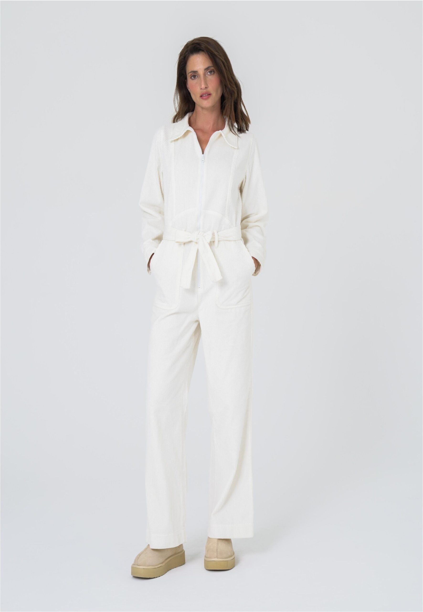 freshlions Jumpsuit "Gabriela" 1 Stk. tlg. mit Bindeband in der Taille