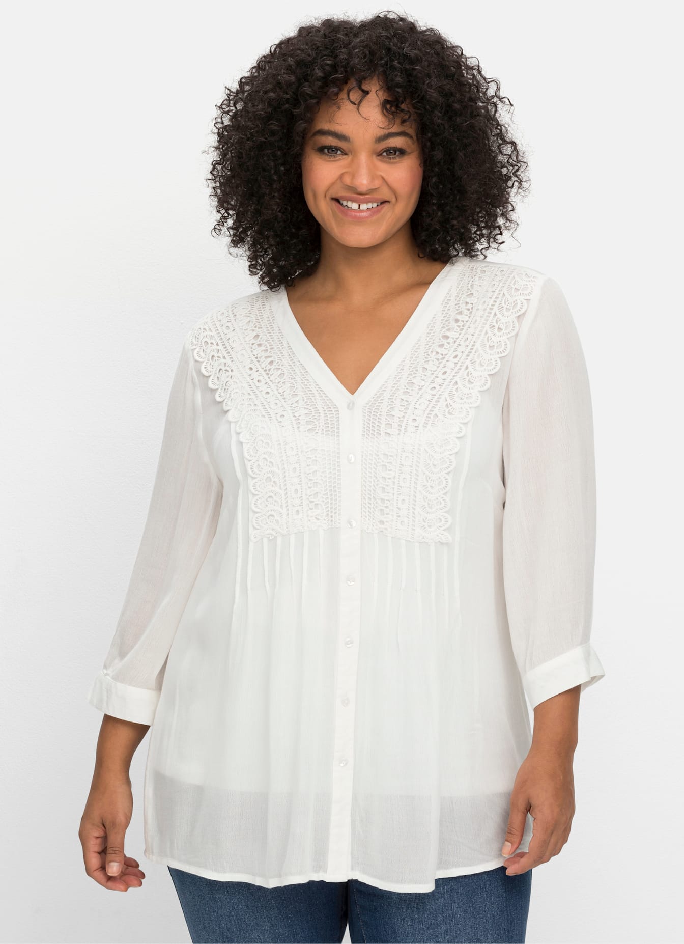 sheego by Joe Browns Crepebluse