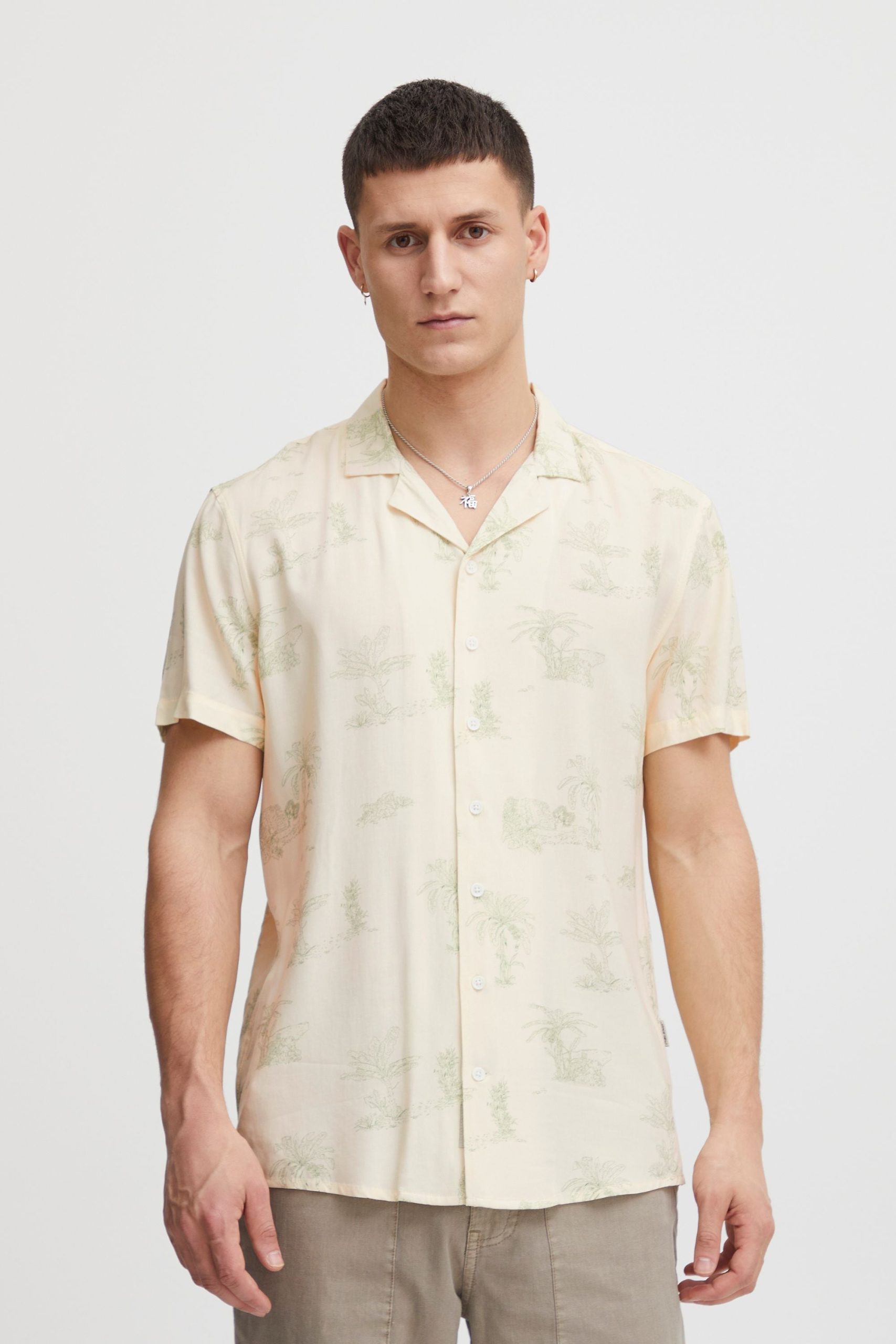 Blend Kurzarmhemd "BHShirt", Stilvolles Hemd mit kurzen Ärmeln