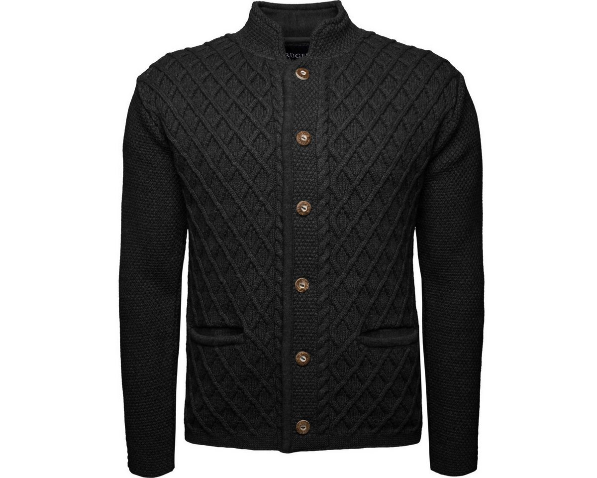 Krüger Trachtenjacke Jonathan Herren (1-St) Trachtenstrickjacke, Oktoberfest, Trachten, Bayerische Trachtenjacke