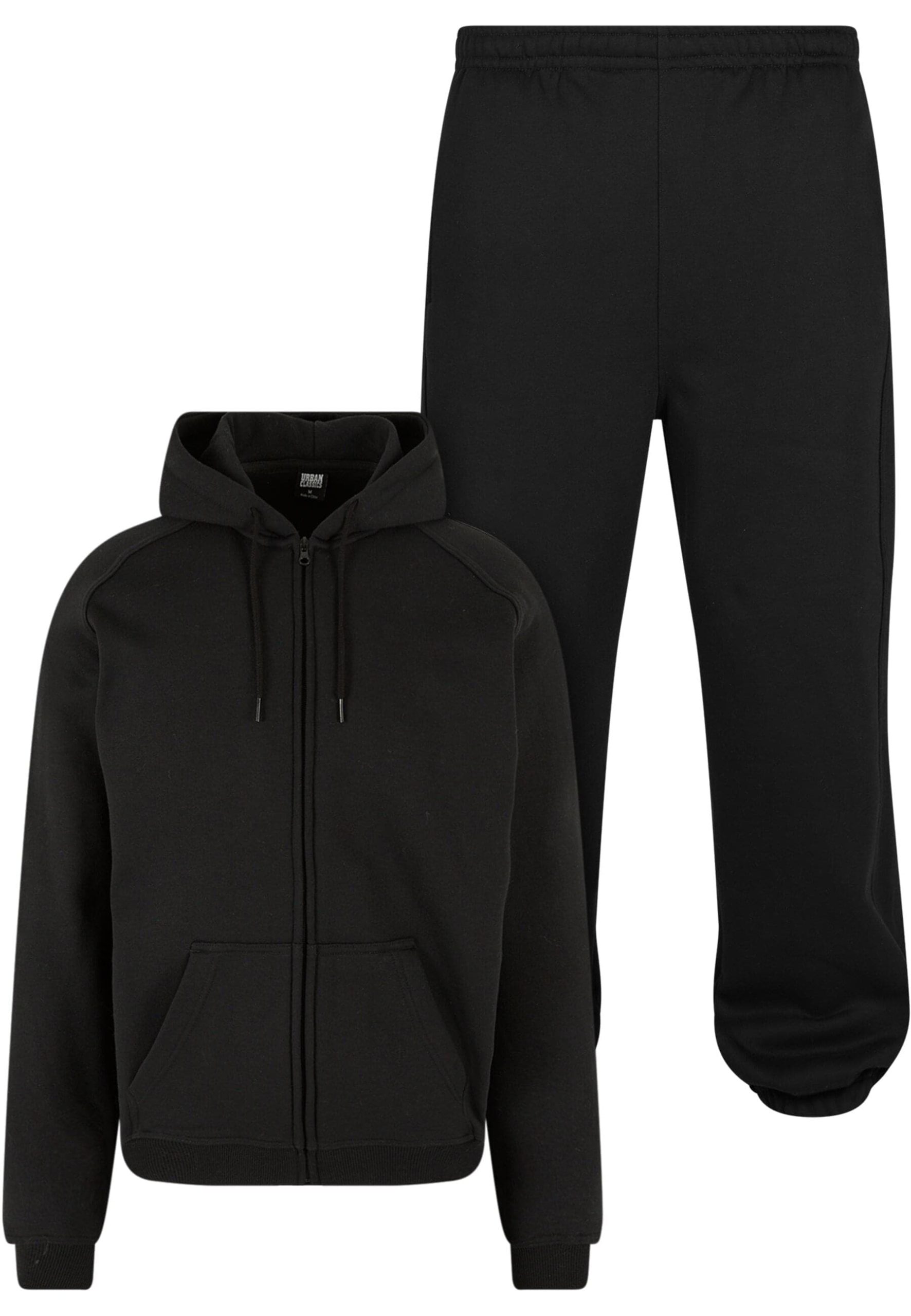 URBAN CLASSICS Trainingsanzug "Urban Classics Herren Blank Suit", 2 Stk.