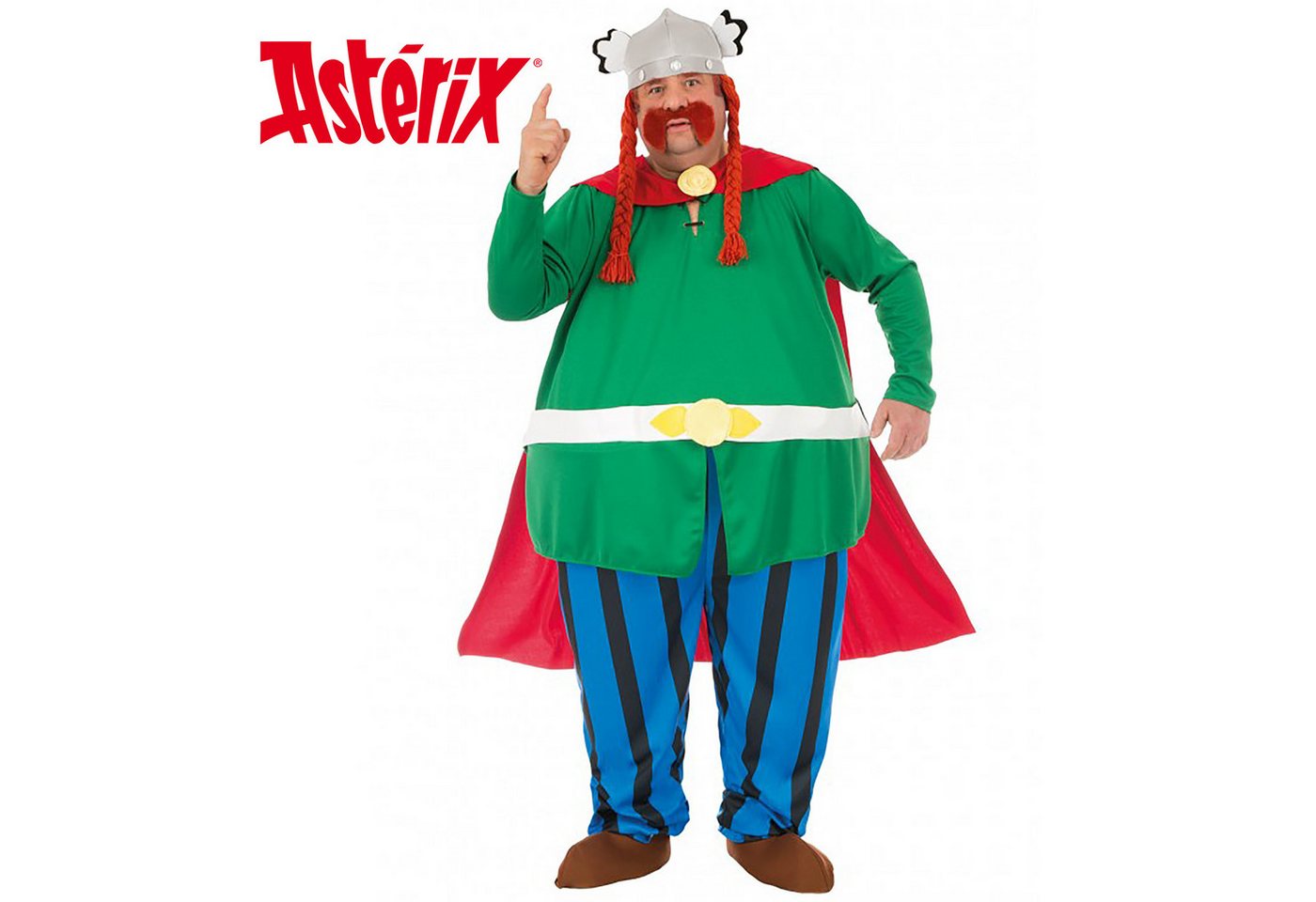 CHAKS Kostüm Majestix Häuptling für Herren aus Asterix & Obelix