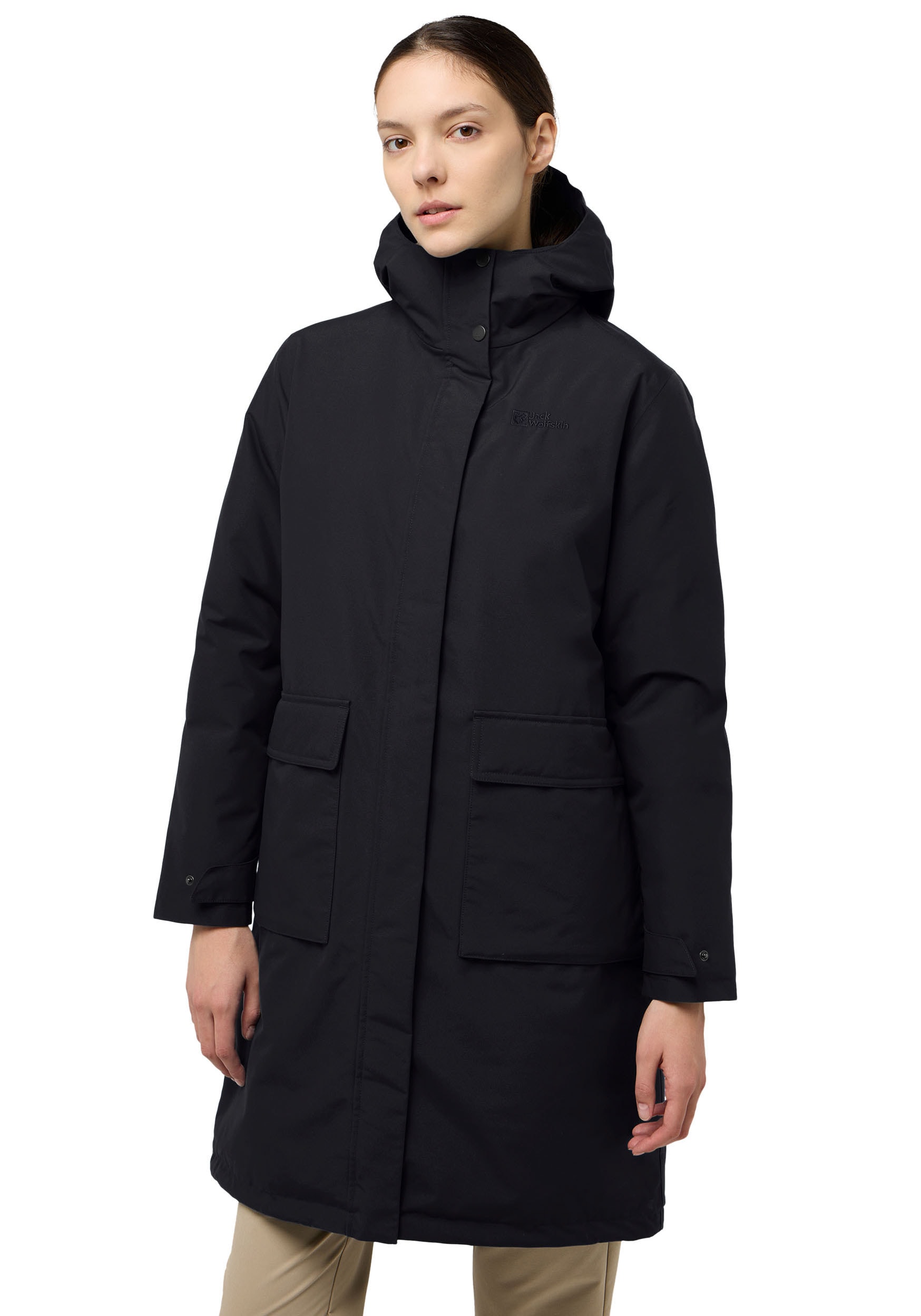 Jack Wolfskin Daunenmantel "WINTERTOR" Wärmend, winddicht, Daunenjacke
