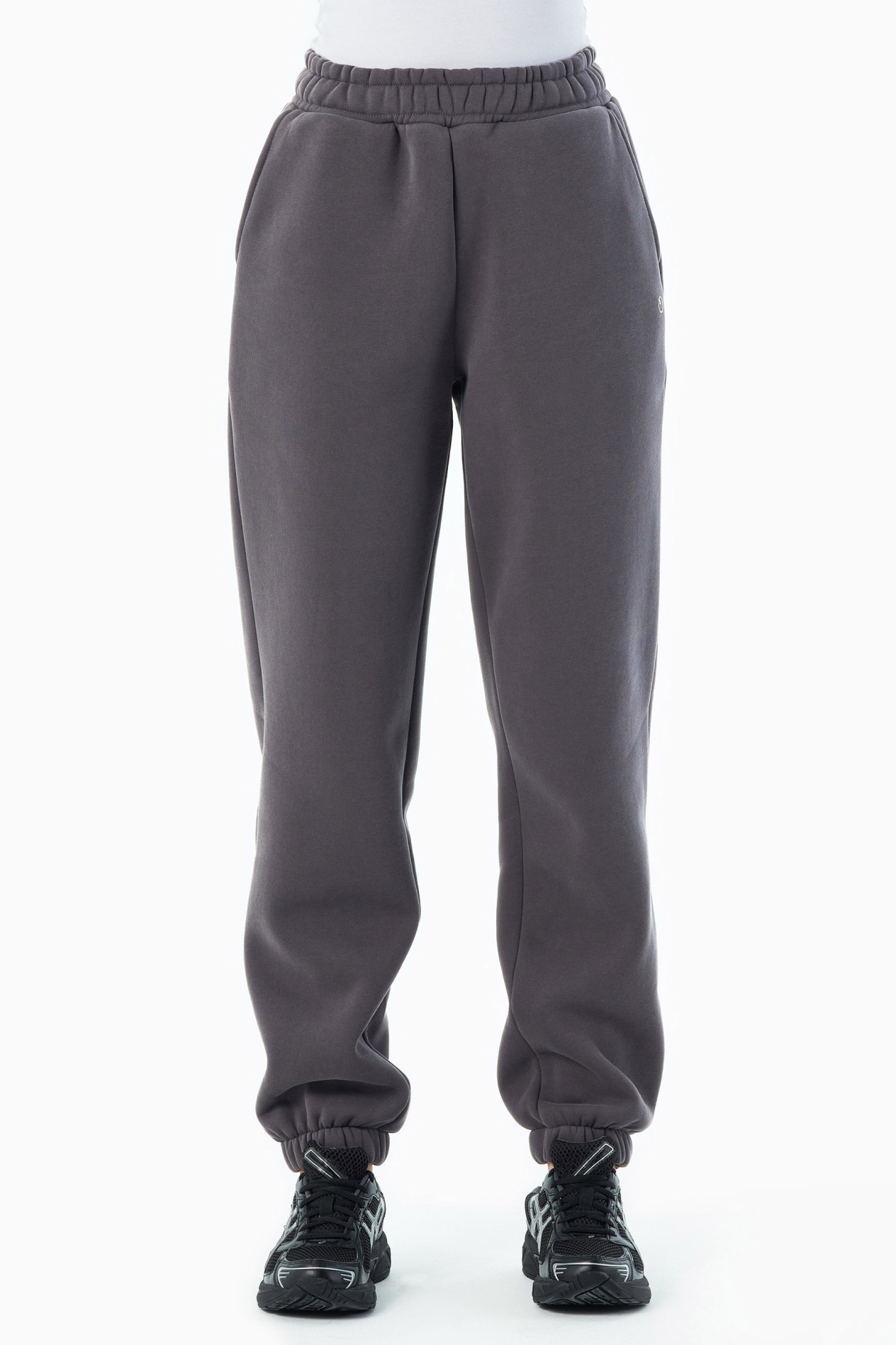 ORGANICATION Herren vegan Jogginghose Parkerr Schatten Grau