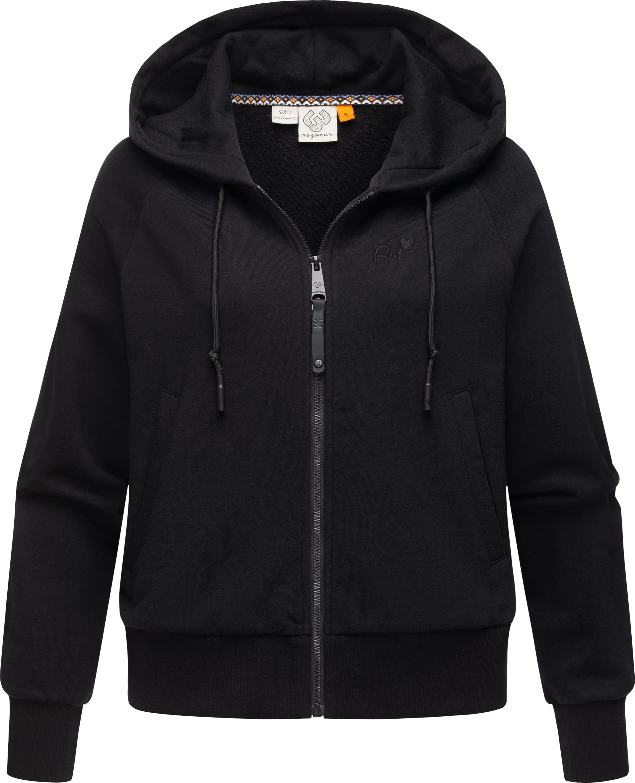 Ragwear Kapuzensweatjacke "Taila" modische Damen Sweatjacke mit Kapuze