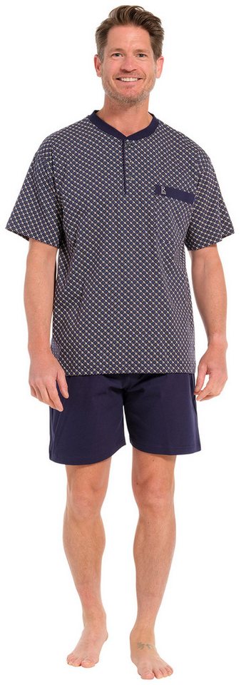 Robson Shorty Herren Pyjama kurz (2 tlg) Baumwolle