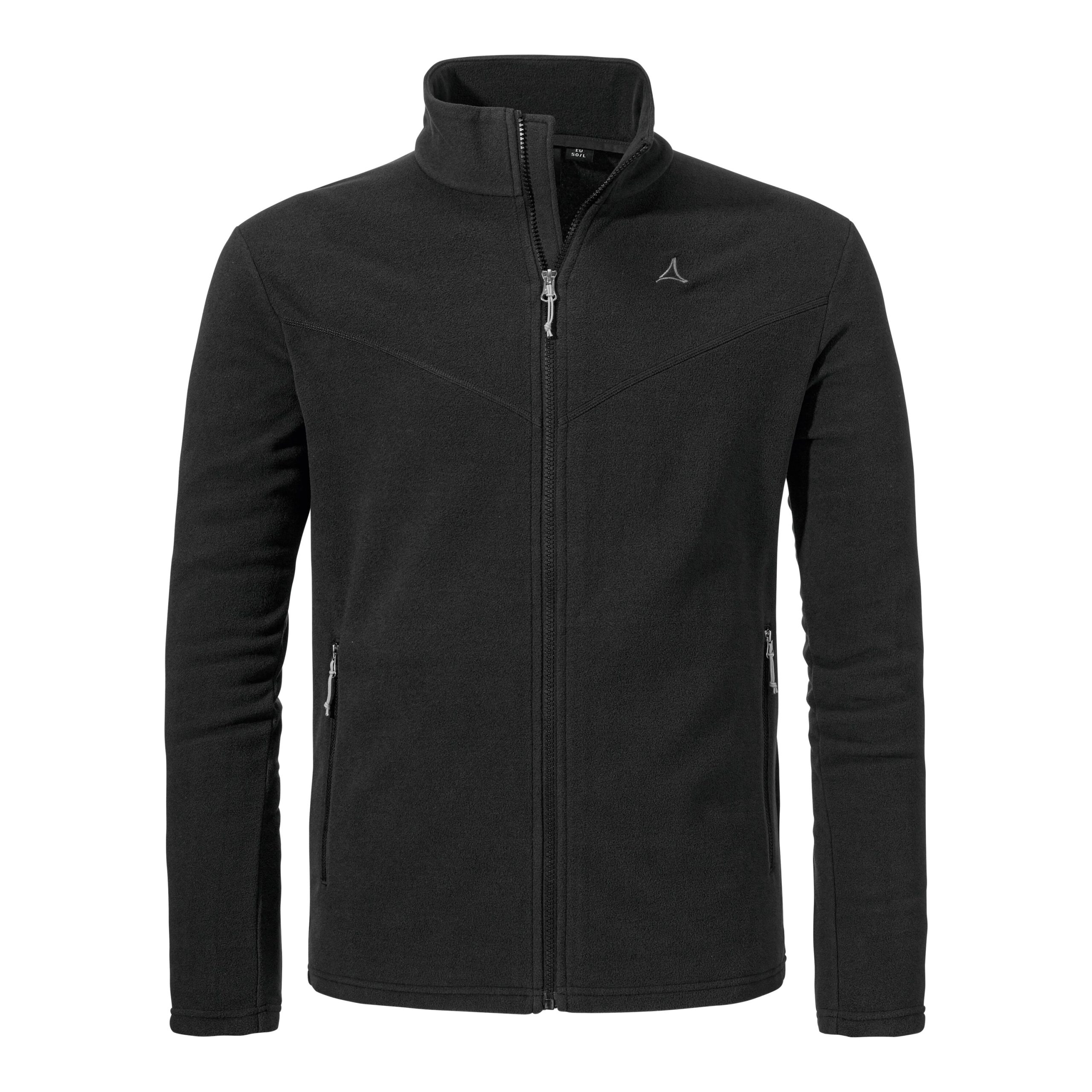 Schöffel Fleecejacke "Fleece Jk Style Qutang MNS" mit Reißverschlusstaschen, aus Polyester, mit Kragen