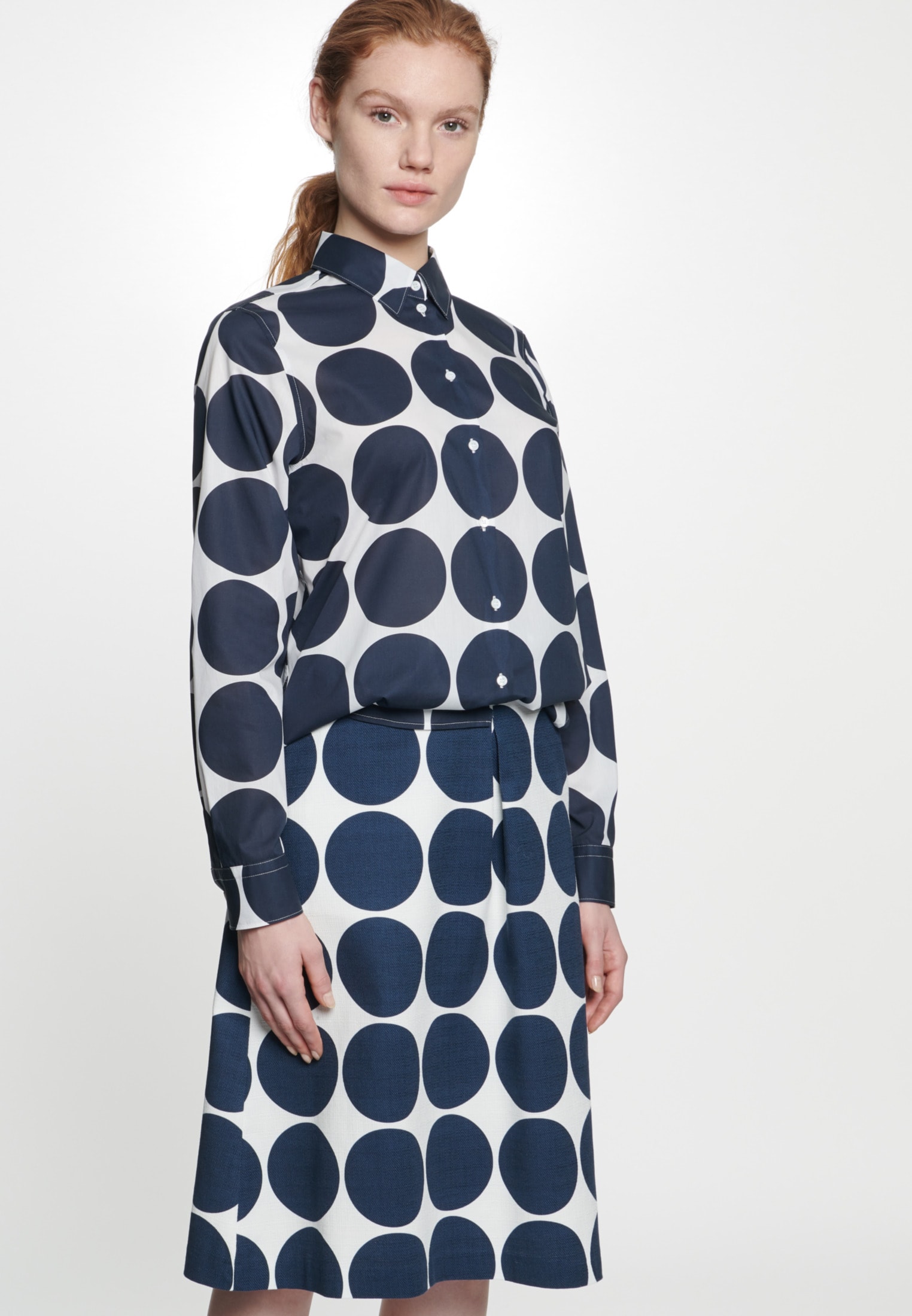 seidensticker A-Linien-Rock "Schwarze Rose"