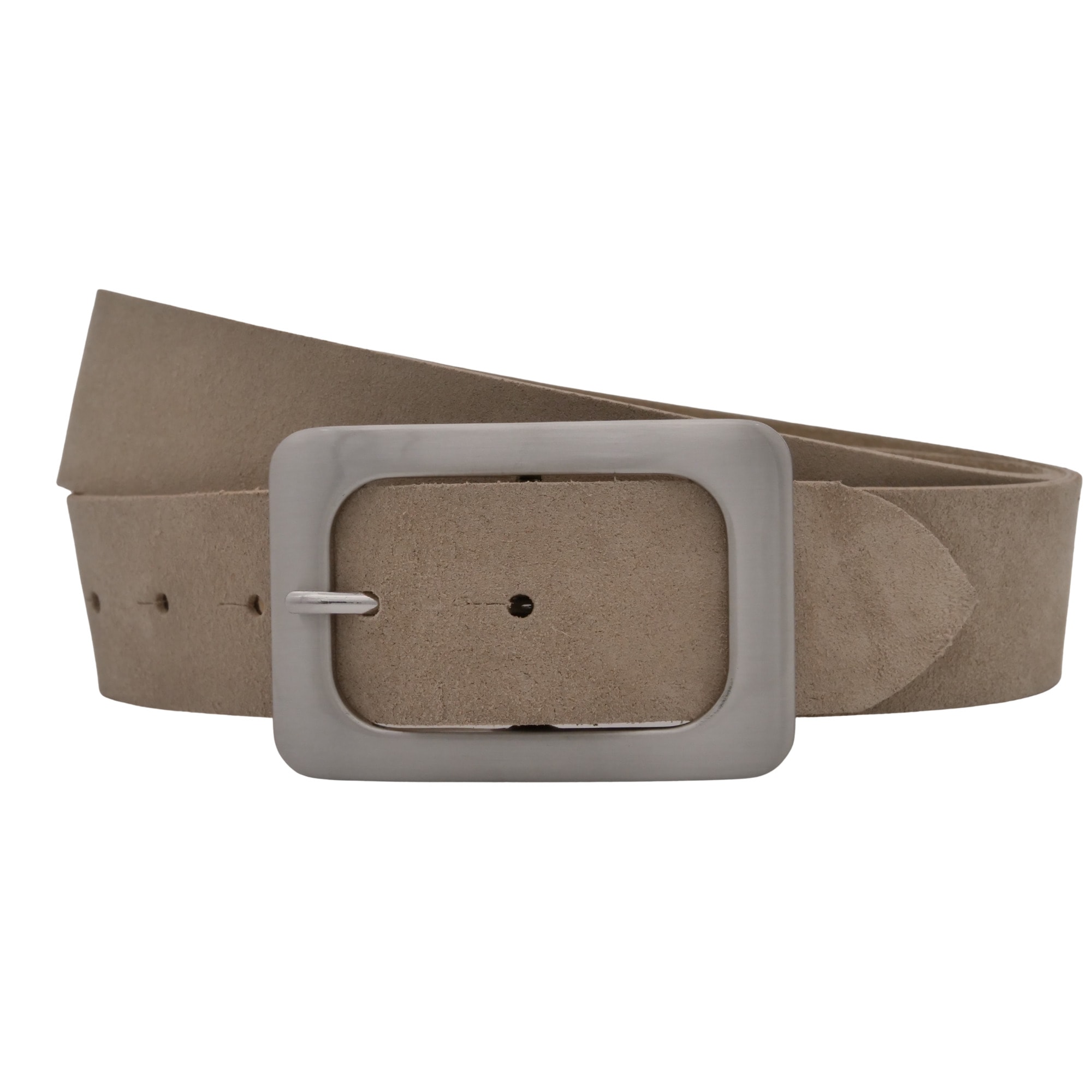 AnnaMatoni Ledergürtel "AnnaMatoni Damen Ledergürtel in hochwertigem Velour Leder 4cm"