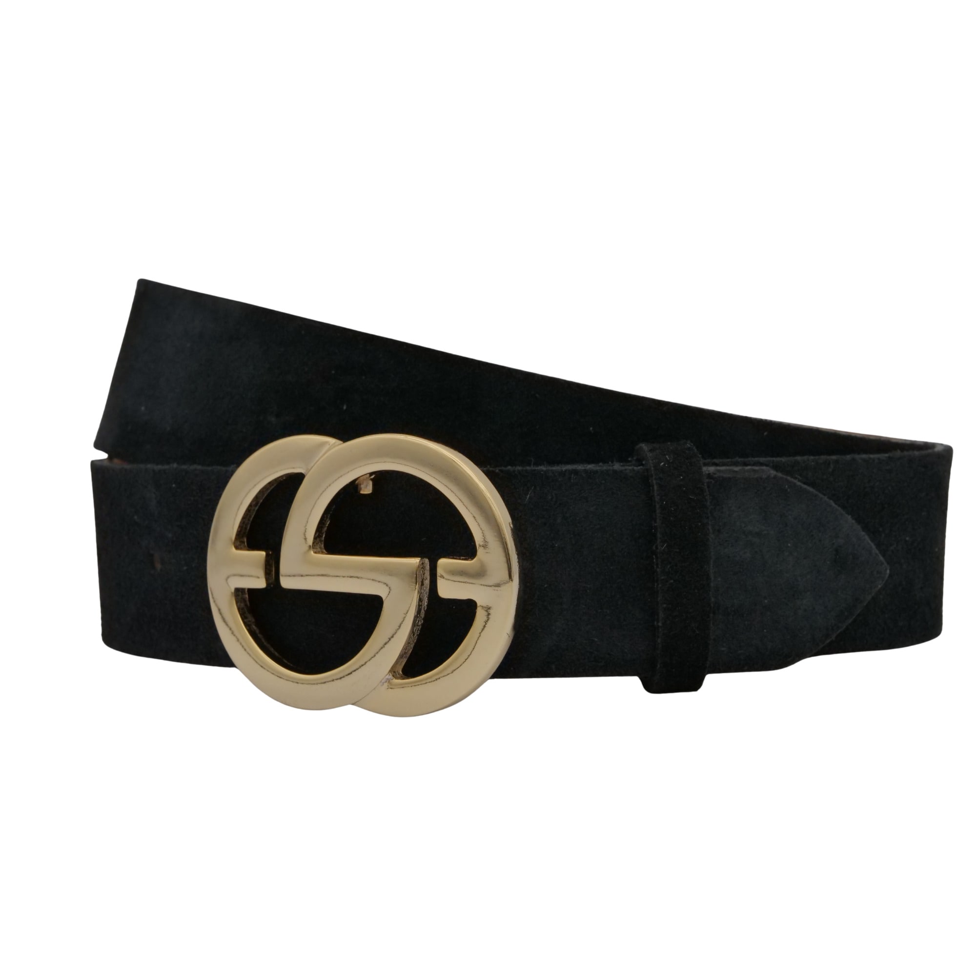 AnnaMatoni Ledergürtel "AnnaMatoni Damen Ledergürtel in hochwertigem Velour Leder 4cm"