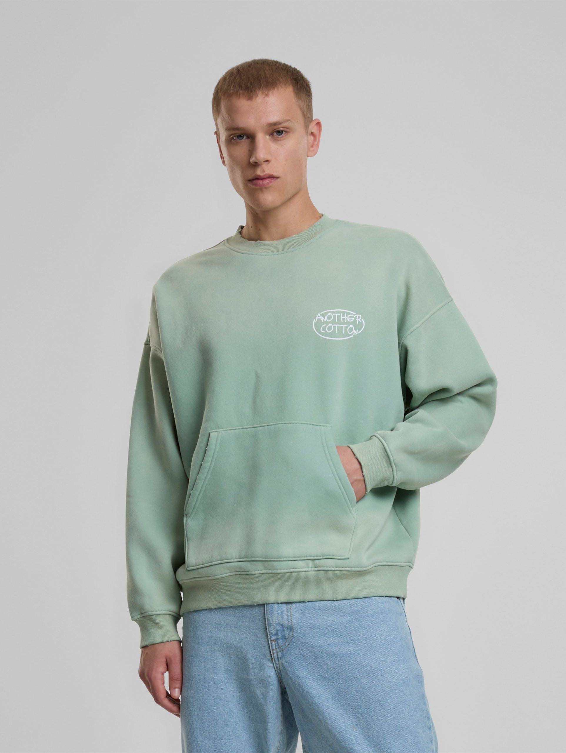 Another Cotton Lab Matcha Mornings Oversized Pullover