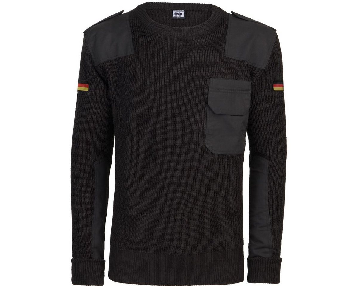 BWuM Strickpullover BWuM Bundeswehr Pullover mit Flaggen