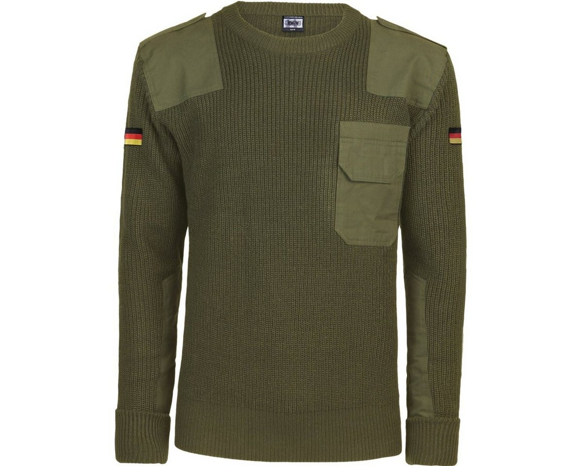 BWuM Strickpullover BWuM Bundeswehr Pullover mit Flaggen
