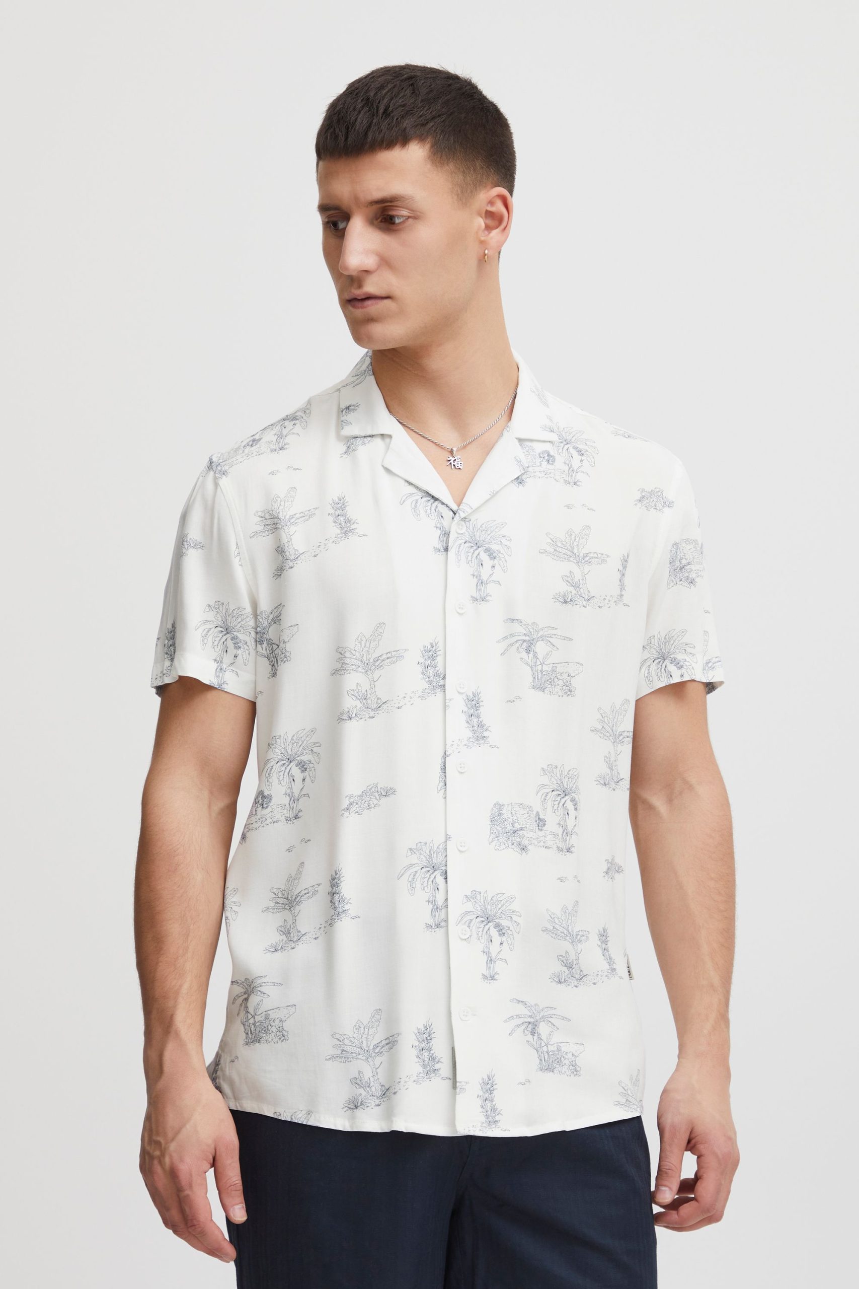 Blend Kurzarmhemd "BHShirt" Stilvolles Hemd mit kurzen Ärmeln