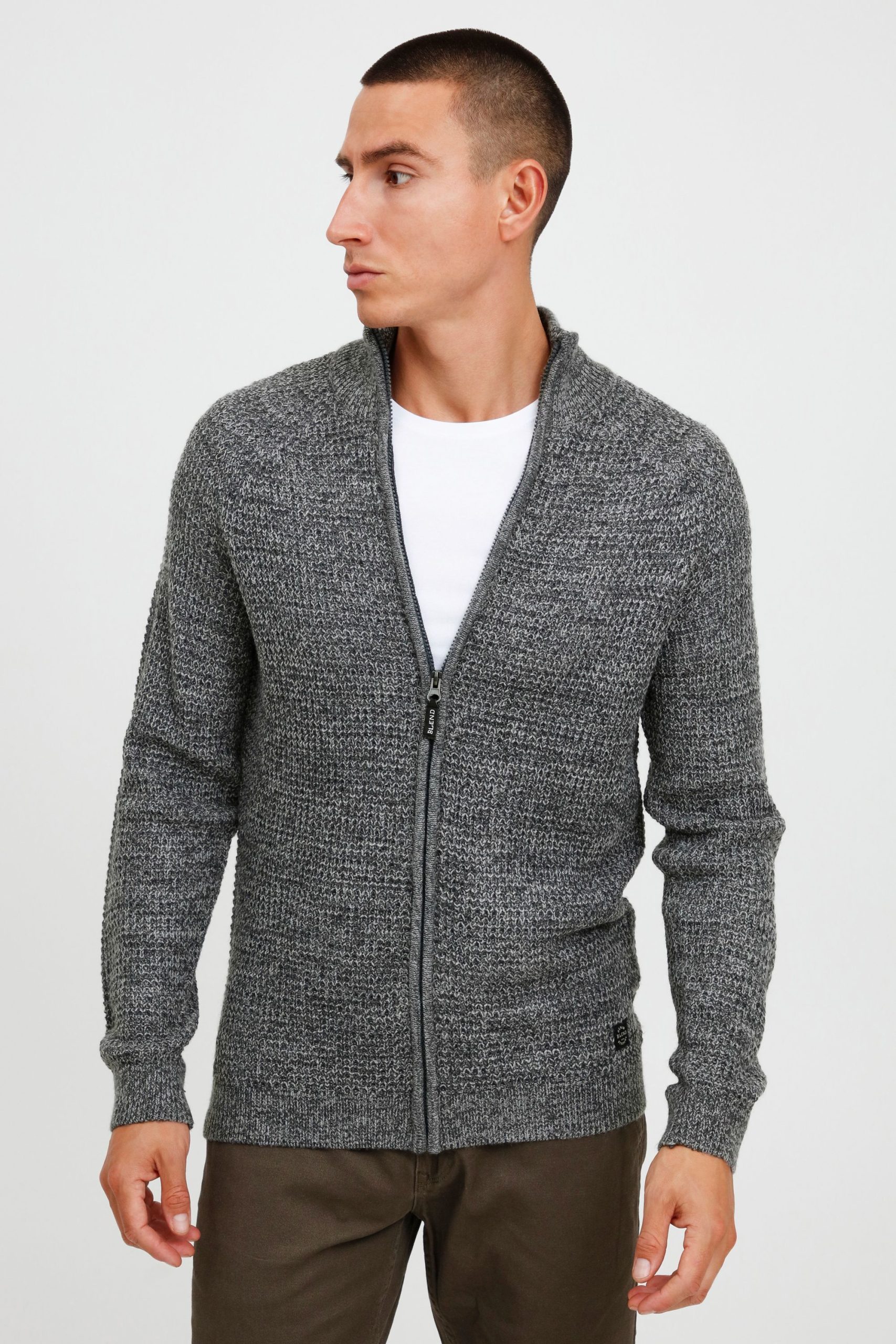 Blend Strickjacke "BHCarmelo" Strickjacke mit Stehkragen