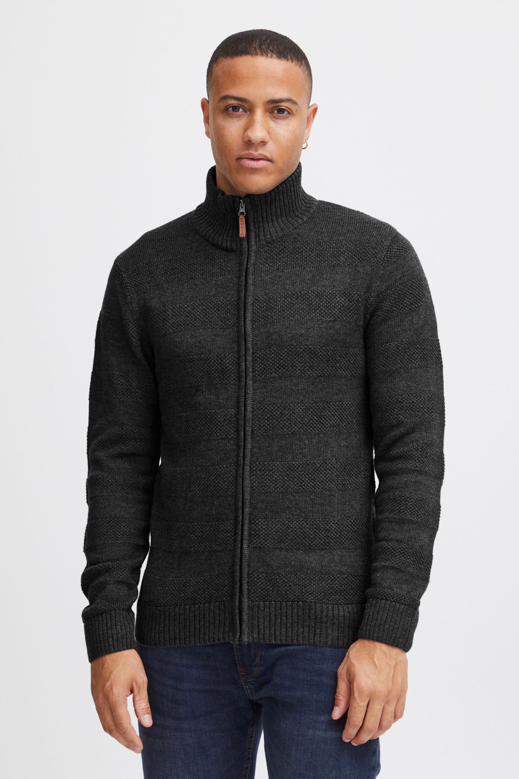 Blend Strickjacke "BHGalmaro" Strickjacke hochabschließendem Stehkragen