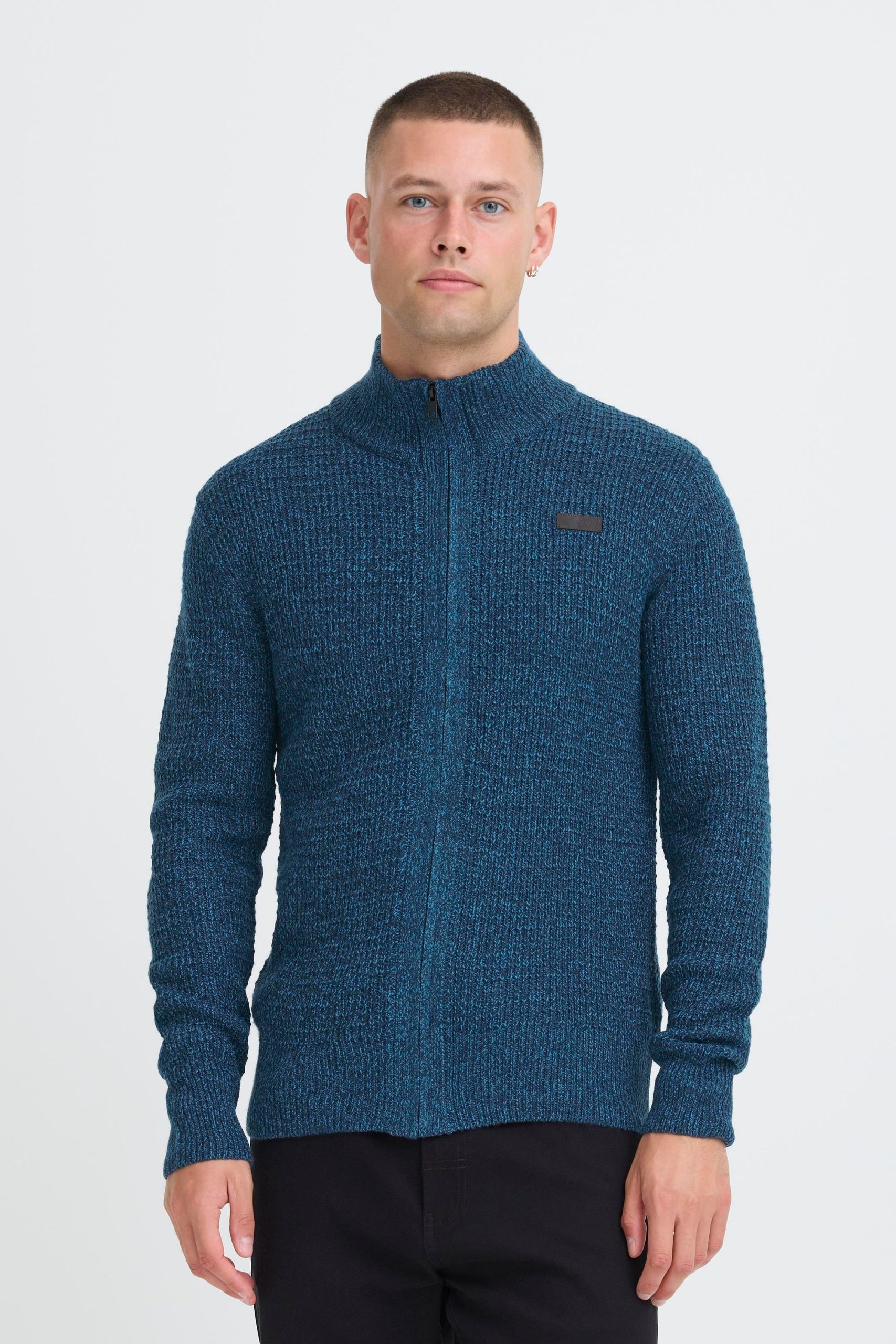 Blend Strickjacke "BHMPattix" Stilvolle Strickjacke mit Stehkragen