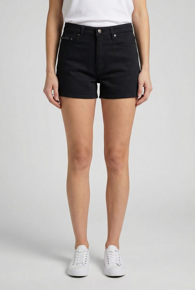 Calvin Klein Jeans Shorts 90s DENIM SHORT mit Fransensaum