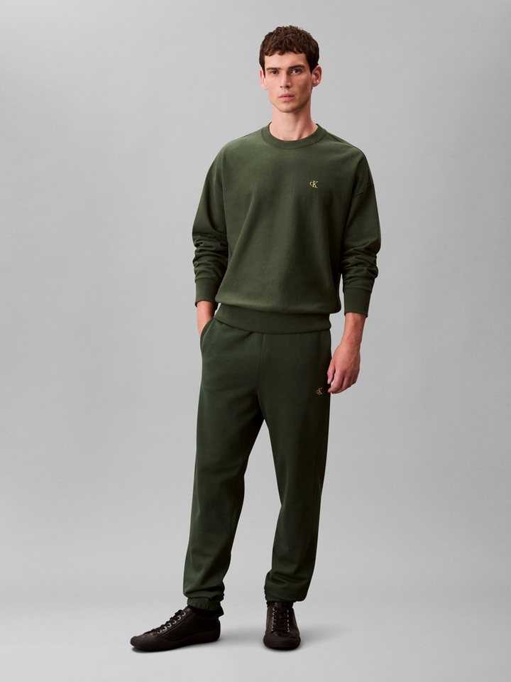 Calvin Klein Jeans Sweathose EU 350TERRY MONOGRAM JOGGER regular fit